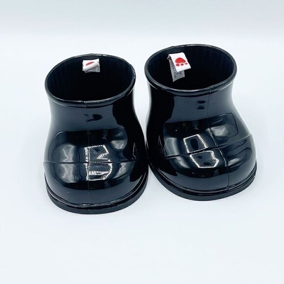 Build A Bear black rain boots - Picture 1 of 4